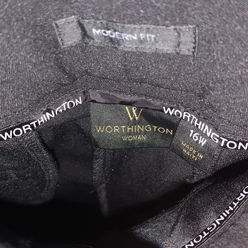 Worthington Plus Floral Hummingbird Top & Pants Bundle - Picture 8 of 16